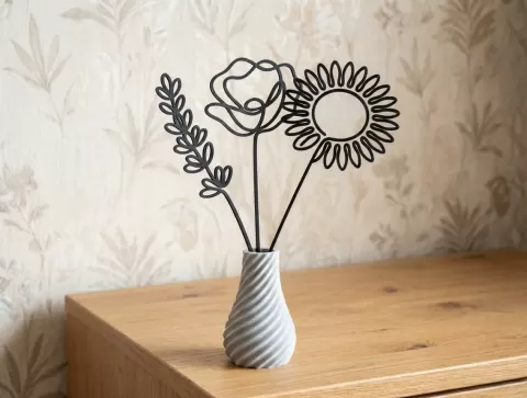 Minimalist Flowers - Vase Accesories / Decor