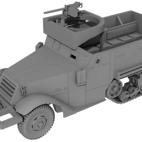 M3 Half-track - 1/35 Scale
