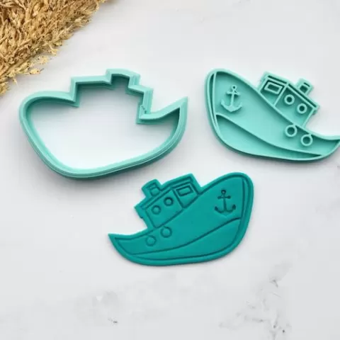 ⛵ BOAT COOKIE CUTTER - SPORTS SAILING ROWING WATER SPORTS BIRTHDAY PARTY BAKING TOOL