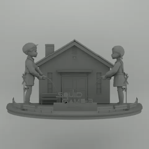 Squid Game - Jump Rope Diorama