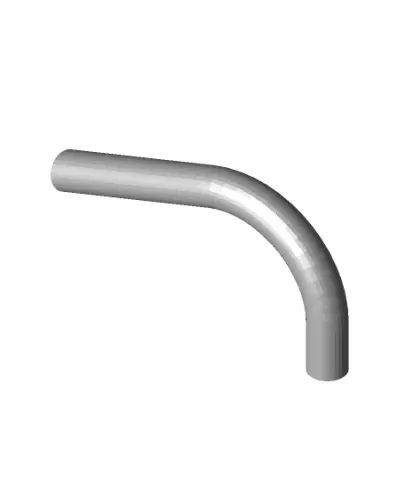 Part 35 Driver side Rad hose.stl