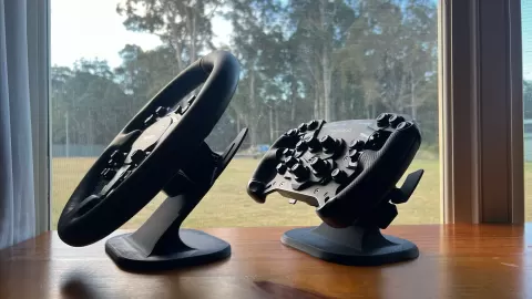 Moza Racing方向盘支架 - Woodo385