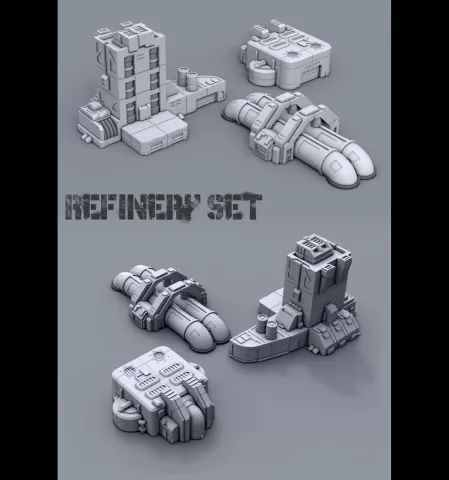 Refinery Large - Refinery Set
