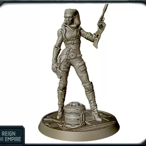 Scoundrel-Alien-Female (Reign of the Empire) by Luis Moreno Santana