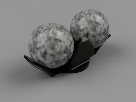Baoding Ball Desk Stand - Large
