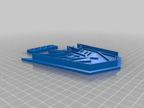 Decepticon Cookie Cutter and Stamp