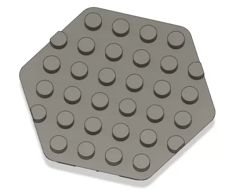 Hextraction Lego Tile