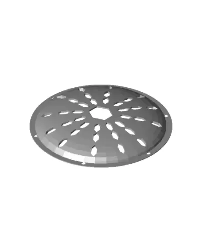 #3DPNSpeakerCover 3dpn hexagonal holes