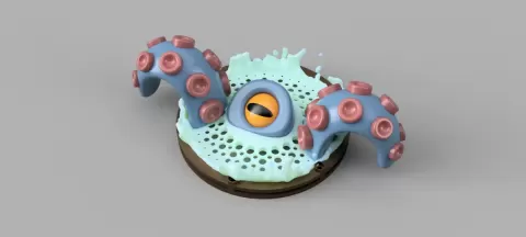 #3DPNSpeakerCover Octopus Splash Cover