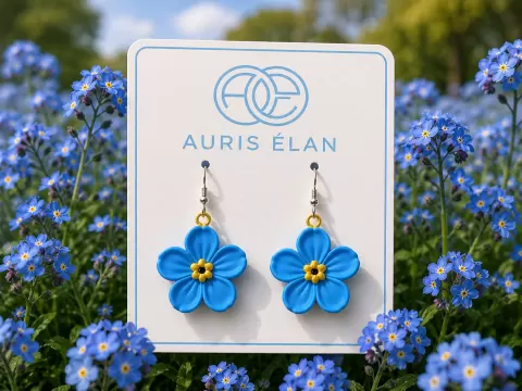 Forget Me Not Earrings