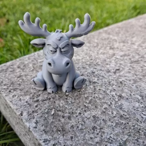 Grumpy Reindeer