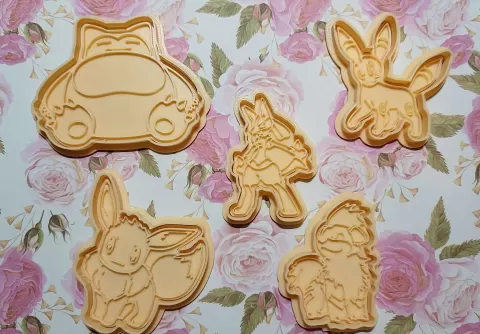 Pokemon Cookie cutter Set - PART 002