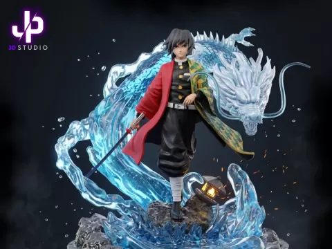 GIYU TOMIOKA - HASHIRA - KIMETSU NO YAIBA 3d PRINT - Jay P 3D