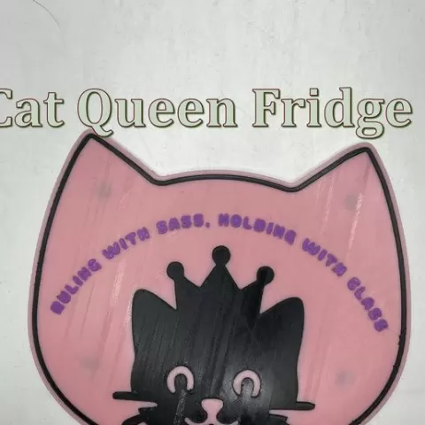 Giant Cat Queen Magnet