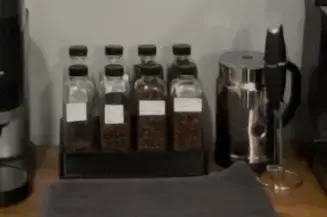 Glass Jar Organizer - Stepped