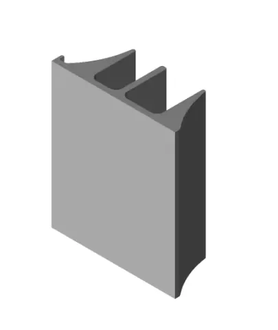 Dual Vertical Laptop Stand (HxP)