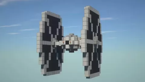 Minecraft TIE Fighter