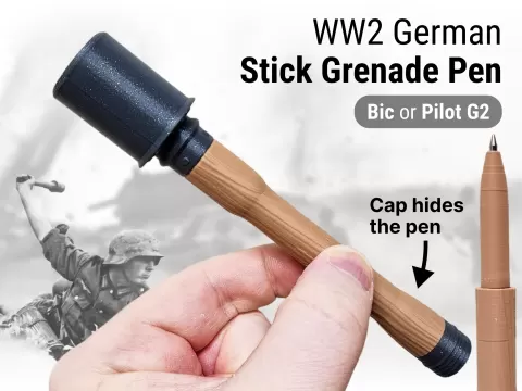 Stick Grenade Pen | German WW2 Replica