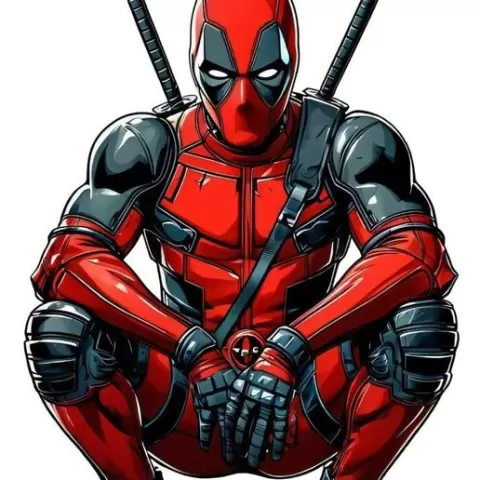 Deadpool caganer