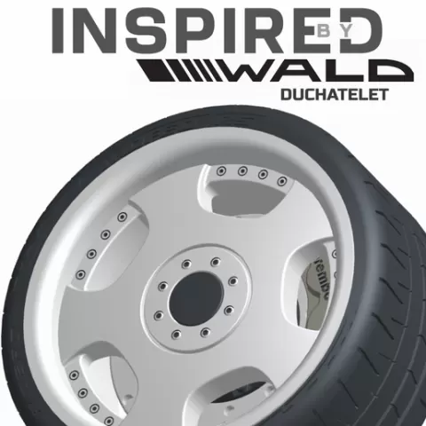 1/18 WALD DUCHATELET WHEELS - LIBERTY WALK / PORSCHE /SUBARU STI WRX / OPEL / BMW / MERCEDES / FORD/ NISSAN / GTR / MITSUBISHI EVO / AE86 / MUGEN / TYPE R / SPEEDLINE / PRODRIVE / FORD /
