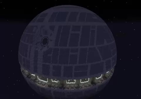 Minecraft Death Star