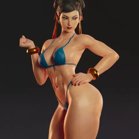 Martial Queen Bikini 2 by Abe 3D