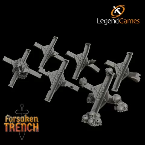 LegendGames Forsaken Trench Hedgehogs for Trench Crusade by Legend Games