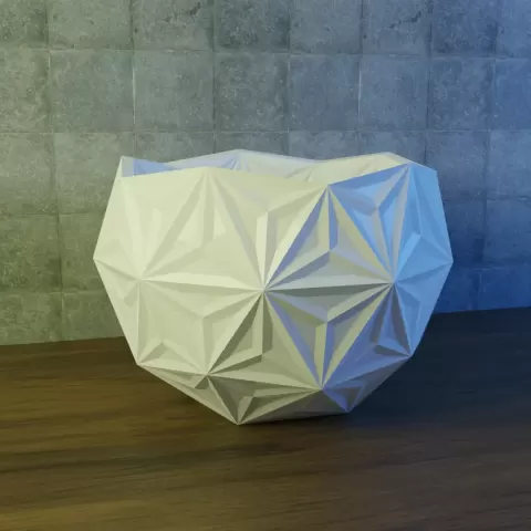 geodesic planter stars - Dcubex studio