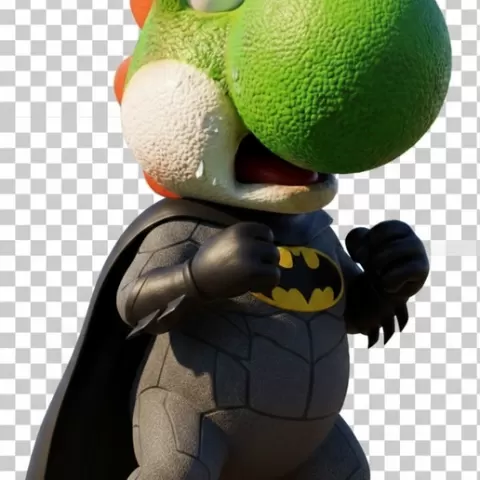 YOSHI VERSION BATMAN -BATYOSHI-V1