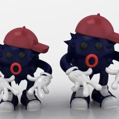 3D Spiky Toy 3d printable model