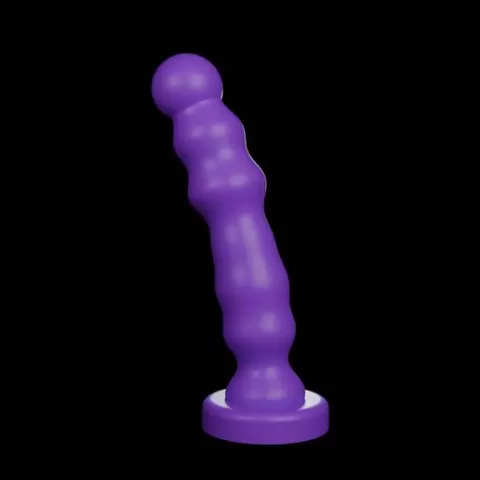 Simple Wavy Dildo and Two Part Mold - V151