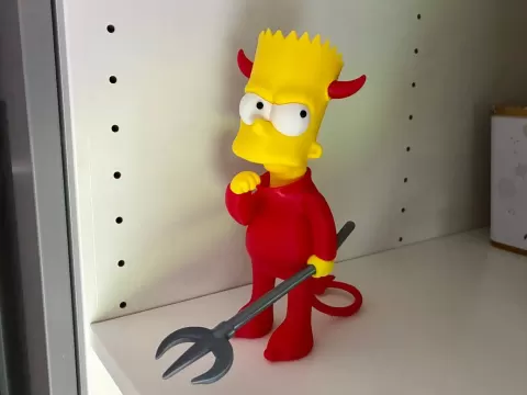 Devil Bart - The Simpsons NO AMS