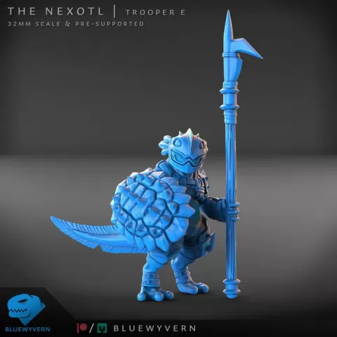 The Nexotl - Trooper E by BlueWyvern