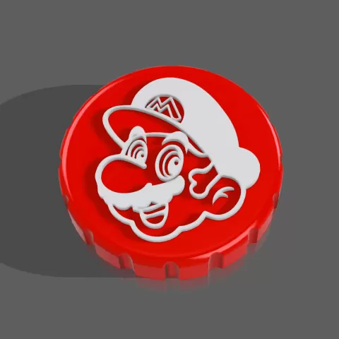 Super Mario Stash Jar Lid