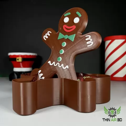 Gingerbread Man Candy Dish
