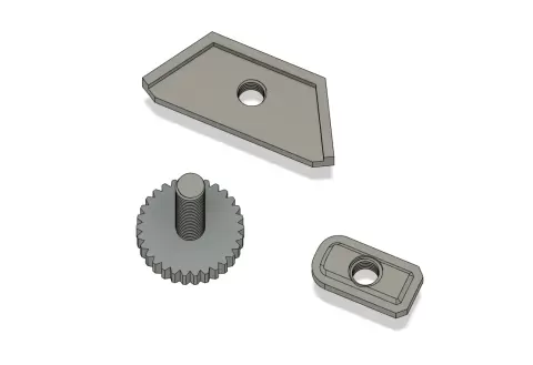 Hextraction Integrated Foot with Easier Print Tolerances