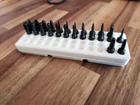 [READ THE DESCRIPTION] Gridfinity 1x3 LTT Driver Bits (48x) Holder