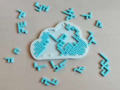 26 Piece Cloud Jigsaw Puzzle
