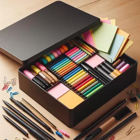 Organizer Box with Lid - Sturdy Storage Solution - Deltaprints
