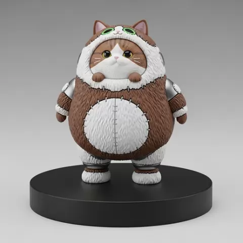 miniature fat Cat costume