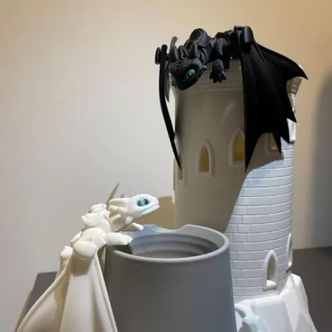 🐉 Flexible dragon "Toothless"