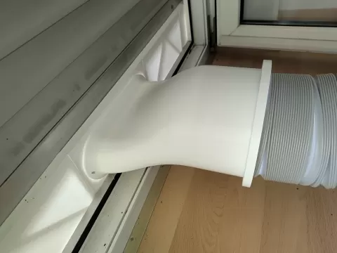 Adapter für 150 mm Klimaanlagen-Abluftschlauch
