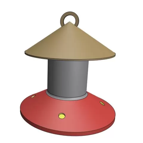 Hummingbird Decorative Bird Feeder - Pine Makers