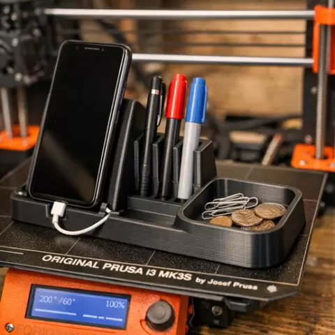 Modern All-in-One Desk Command Station