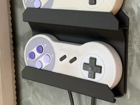 Suporte de Parede Controle Game Super Nintendo