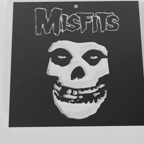 Misfits Decor - Keychain Onecolor