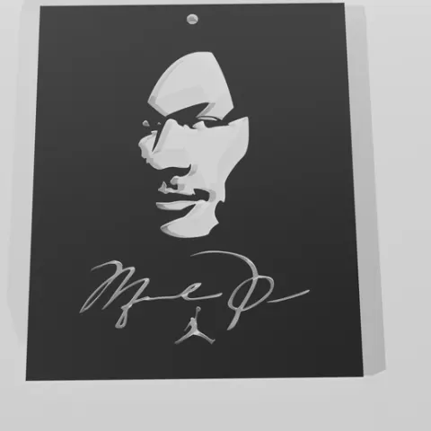 Michael Jordan Decor - Keychain Onecolor