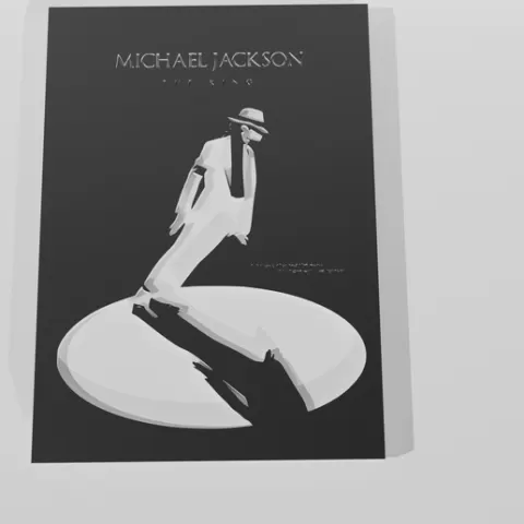 Michael Jackson Decor - Wall Art Onecolor