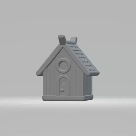 Miniature House – 3D Printable Architecture & Decor Model