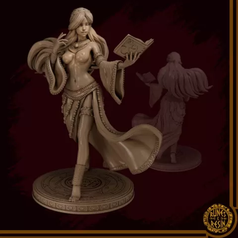 Kali Vestra NSFW - Mystic Scholar Sage - Scholar Mystic Sage - Sage Mystic Scholar by Runes & Resin